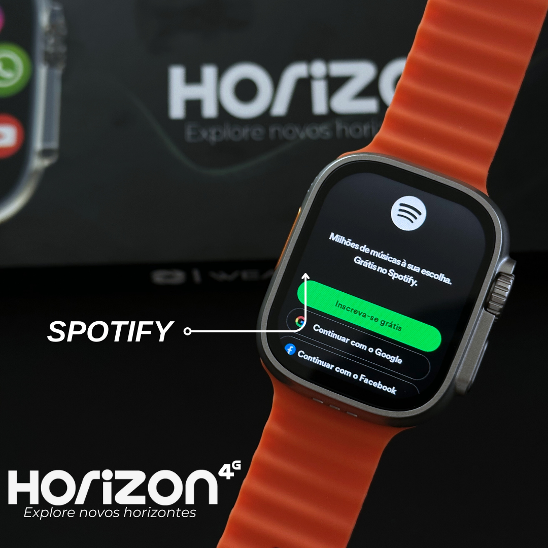 Horizon 16GB Memória e 2GB Ram Smartwatch